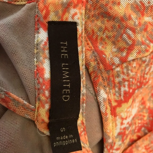 18 Limited orange netting tank top T2 - Picture 5 of 5